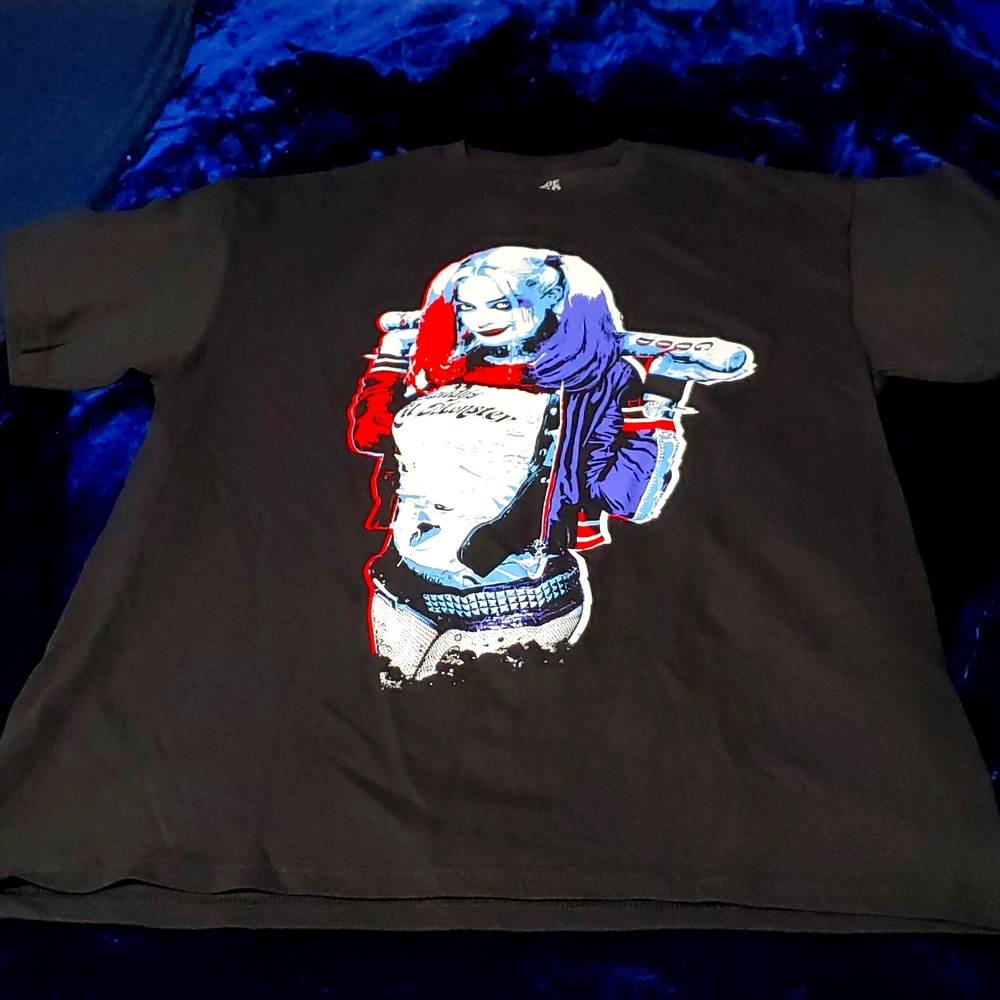 Black Harley Quinn Tee